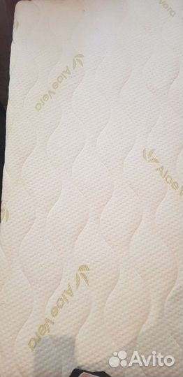 Кроватка Лель с маятником и шкафчиками, с матрасом