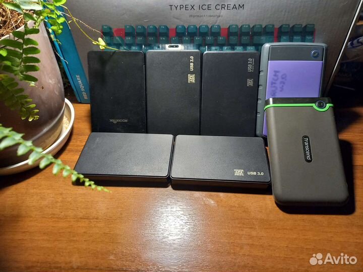 Внешний жесткий диск transcend