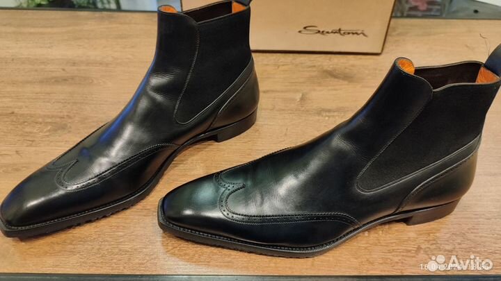 Ботинки Santoni Оригинал