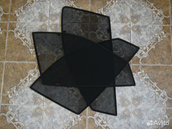 Каркасные шторки Hyundai Solaris 1 2010-17 магнит