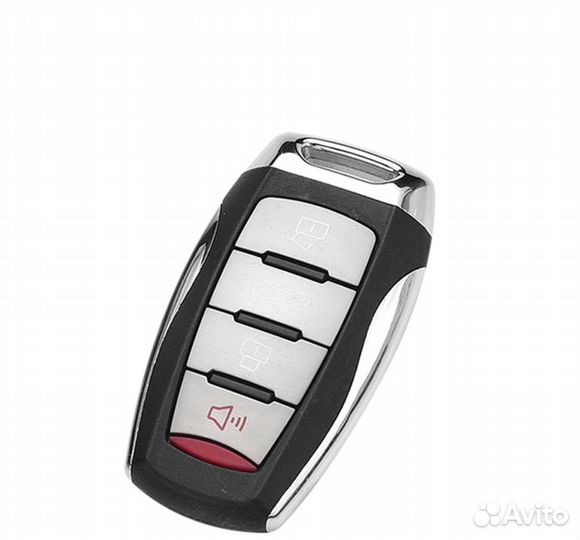 Чехол на не выкидной ключ TPU Haval Dargo, Jolion, F7, F7x carbon blue