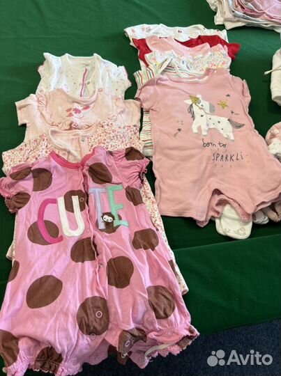 Детские вещи пакетом от 0 до года