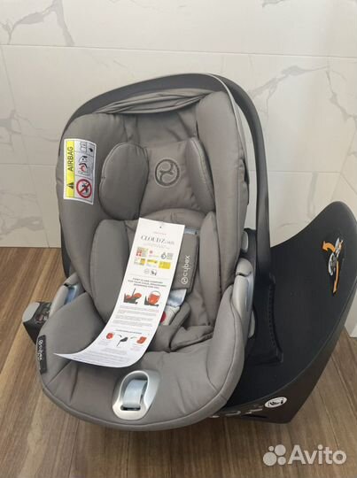 Автолюлька cybex cloud z2 i-size soho grey