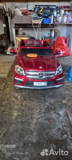 Детский электромобиль mercedes бу