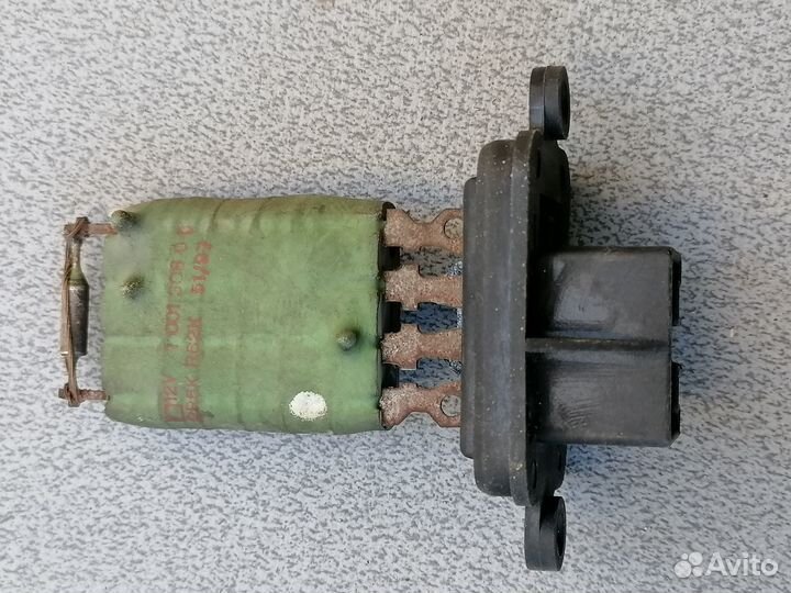 Резистор отопителя (реостат) Fiat Punto I 176 1998