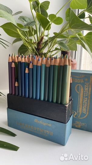 Винтажный набор карандашей Koh-i-noor 36 цв