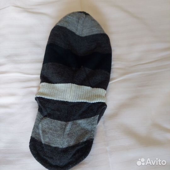 Reima шапка шлем зимняя 48р, краги разм. 0