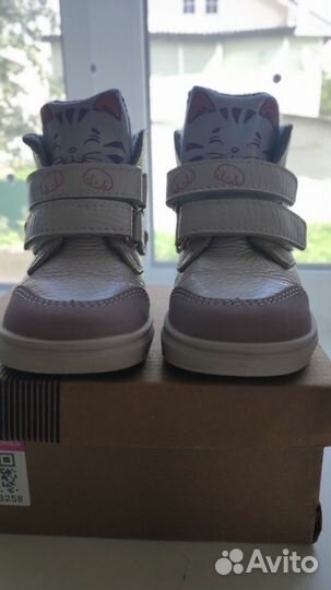Ботиночки Котофей демисезонные для девочки 19 р