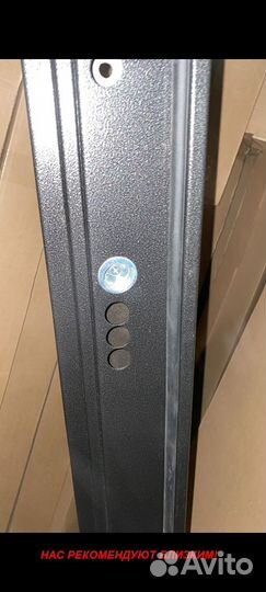 Толстая дверь входная с установкой