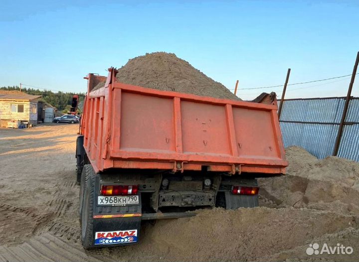 Песок, Щебень