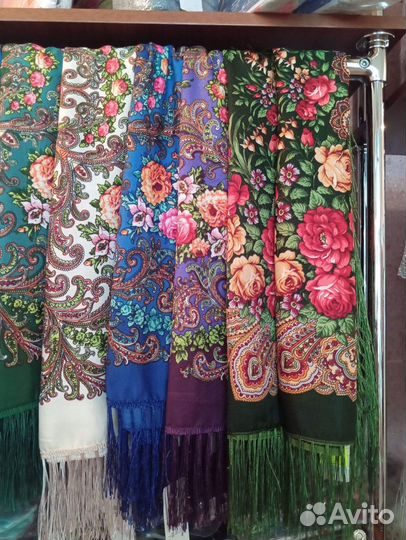 Платки с Павло-Посадским рисунком