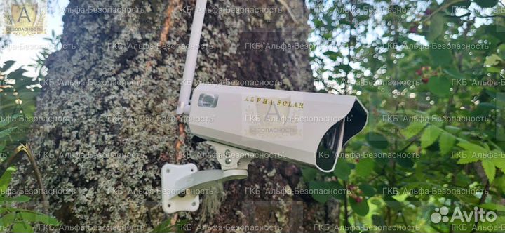 4G камера видеонаблюдения с питанием от солнца