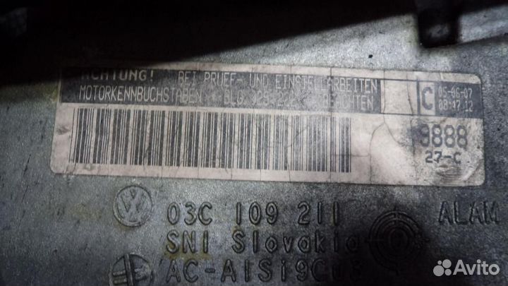 Двигатель, Volkswagen Jetta 2006