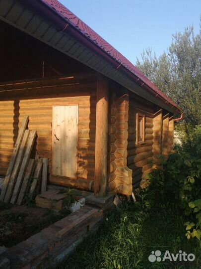 Сруб бани под разбор