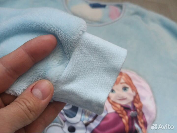 Кофта свитер на девочку холодное сердце 5-6 лет