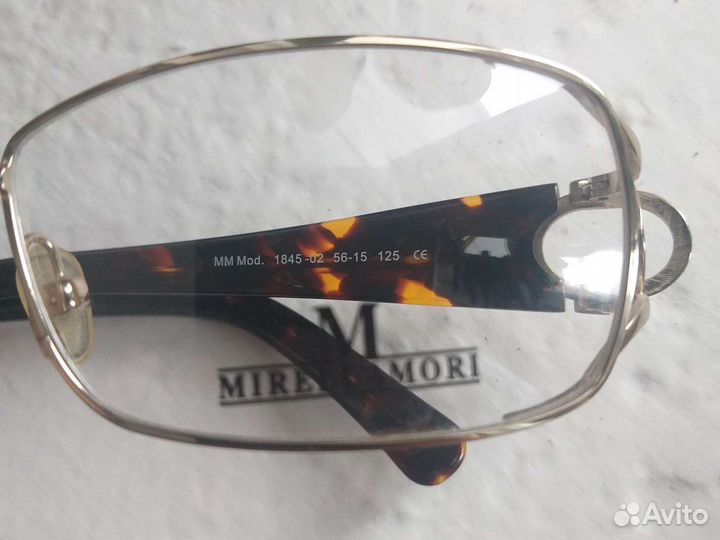 Оправа для очков позолоченная