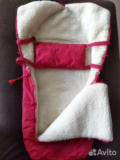 Зимний конверт в коляску