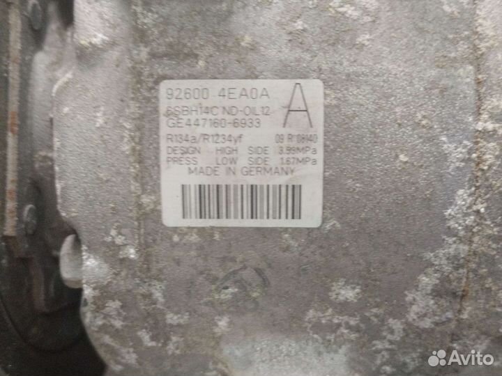 Компрессор и кондиционера Renault Megane 3 Scenic