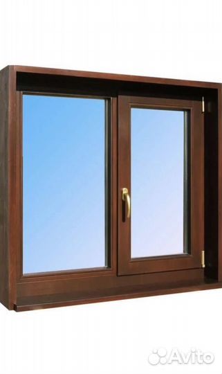 Ламинированные окна
