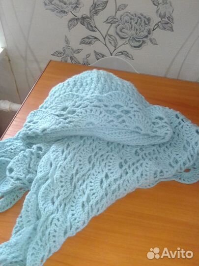 Комплект шапка и шарф женские