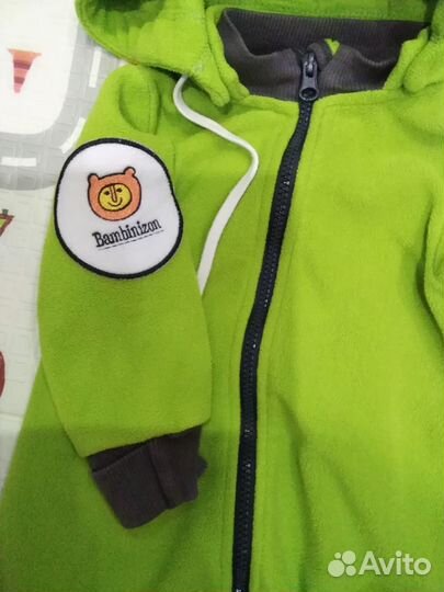 Комбинезон Бамбинизон флисовый 74