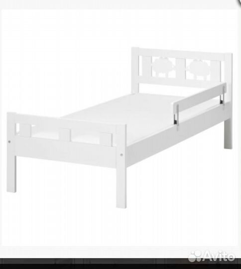 Детская кровать IKEA с матрасом