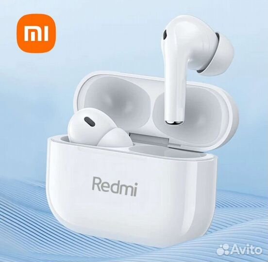 Наушники беспроводные с кнопочным управлением