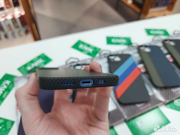 Чехол Luxo Carbon Карбон для iPhone 14 Pro Max