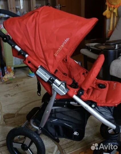 Коляска bumbleride indie 4 надувные колеса
