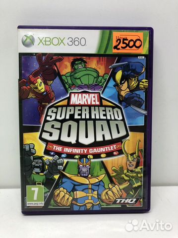 Диск Marvel superhero squad на Xbox 360