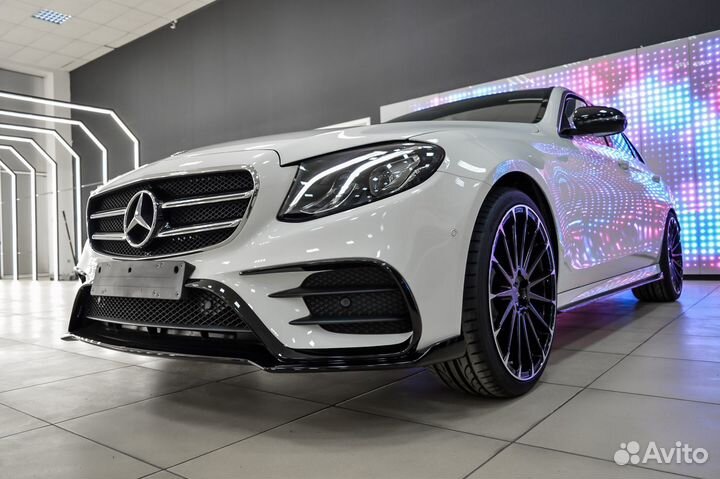 Накладки бампера для Mercedes-Benz E-Class W213