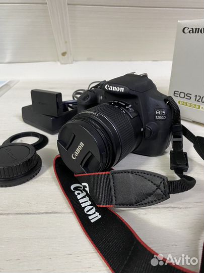 Зеркальный фотоаппарат canon 1200d