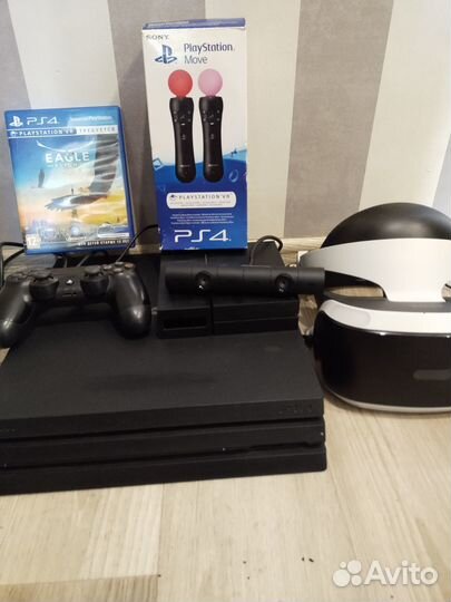 Игровая приставка ps4 бу