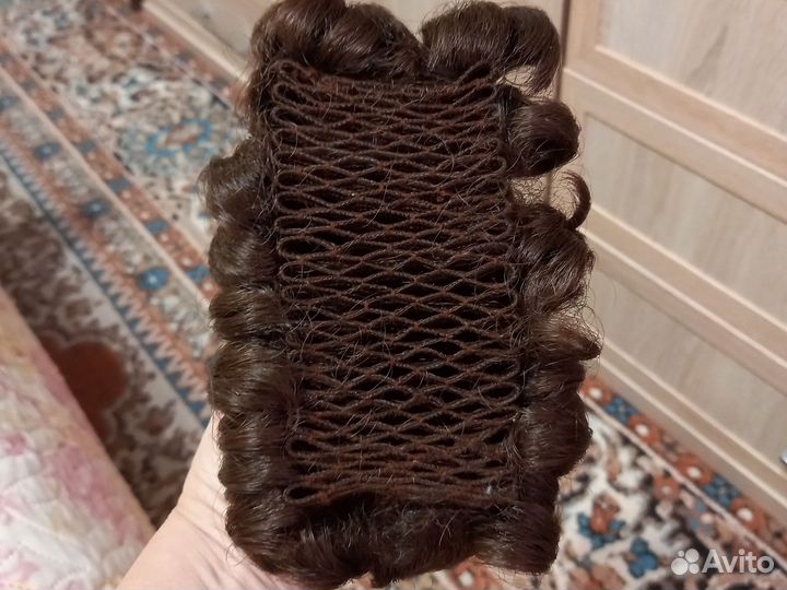 Шиньон на заколках