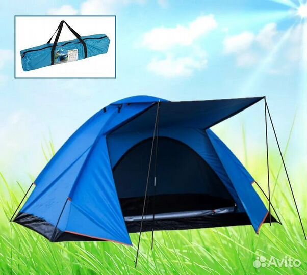 Новая Палатка с тамбуром Ecos Утро