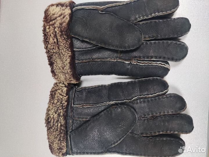 Перчатки зимние дублёнка