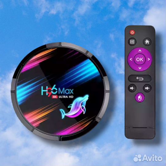 Смарт тв приставка H96Max X3 (под ключ)