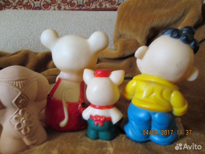 Резиновые игрушки родом СССР