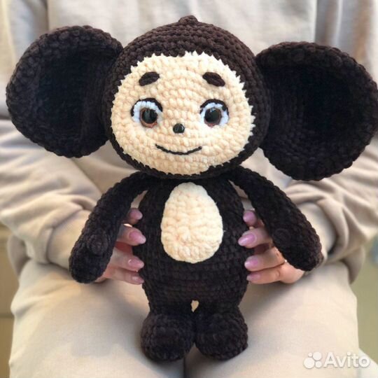 Чебурашка вязаный