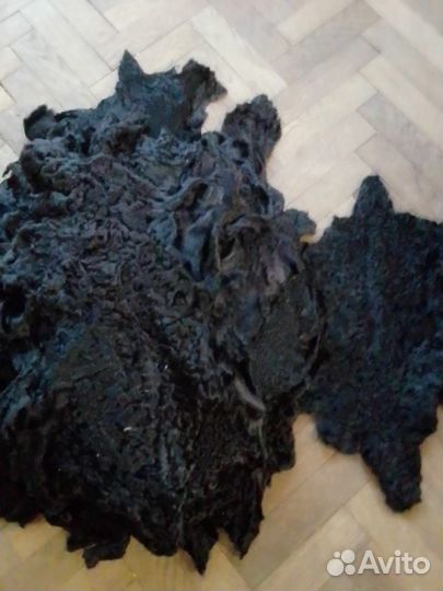 Шуба каракулевая, набор шкурок каруакулевых на шуб