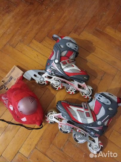 Детские ролики и защита