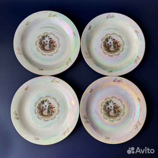 Мадонна Кольдиц ГДР тарелки обеденные 23 см