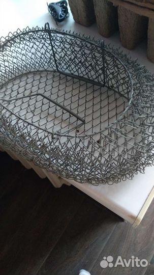 Сетка металлическая СССР, садок рыболовный