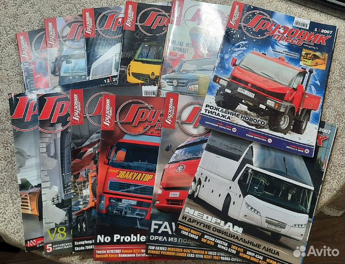 Грузовик-пресс за 2007 год