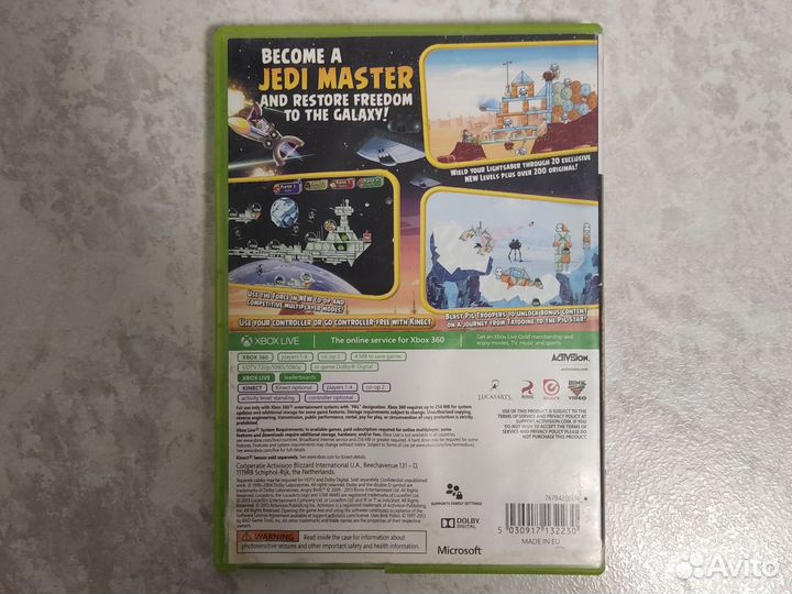 Angry birds star wars xbox360 лицензия