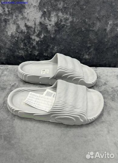 Тапки Adidas adilette 22 серые