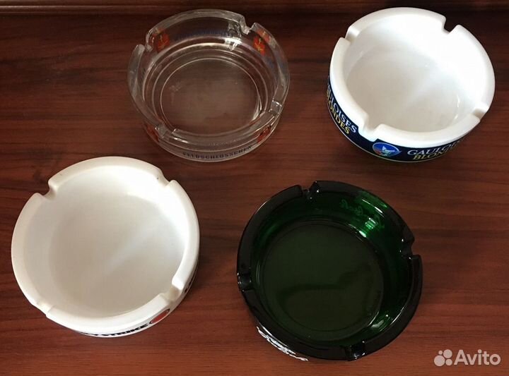 Пепельница фарфор стекло