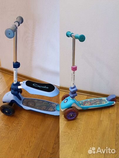 Самокат беговел трёхколёсный Capella puppy