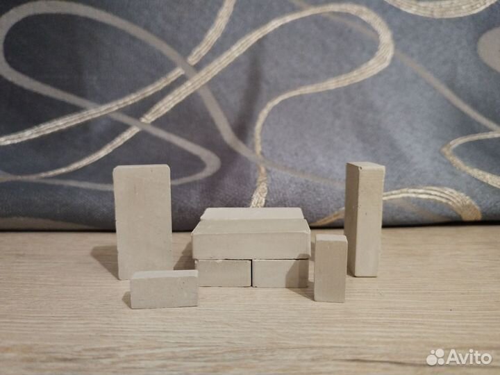 Гипсовые мини кирпичики