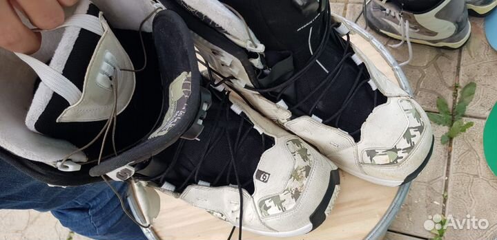 Сноубордические ботинки Salomon унисекс 41-42р